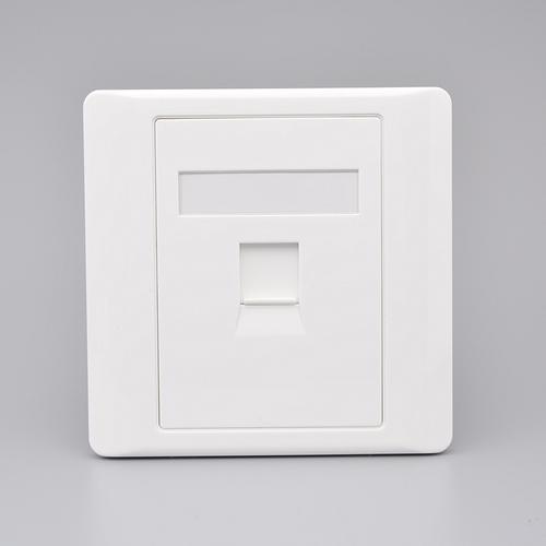 家裝網絡弱電必備 86型單口/雙口/三口RJ45免打網絡插座面板詳解